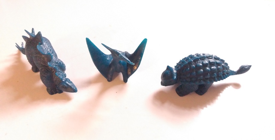 MARX COBALT BLUE DINOSAURS