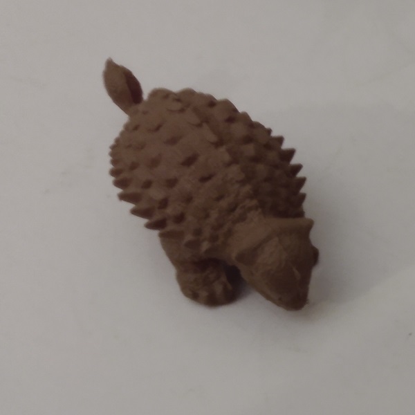 MARX CHOCOLATE MILK BROWN ANKYLOSAURUS