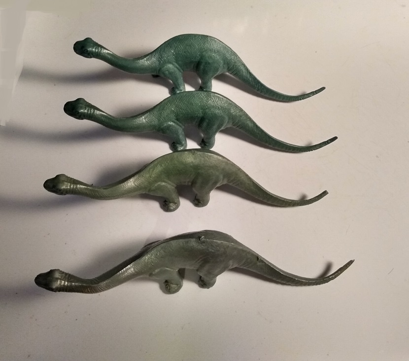 METALLIC GREEN BRONTOS