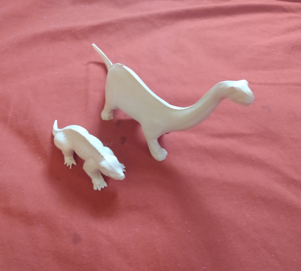 MARX DINOSAUR TEST SHOTS