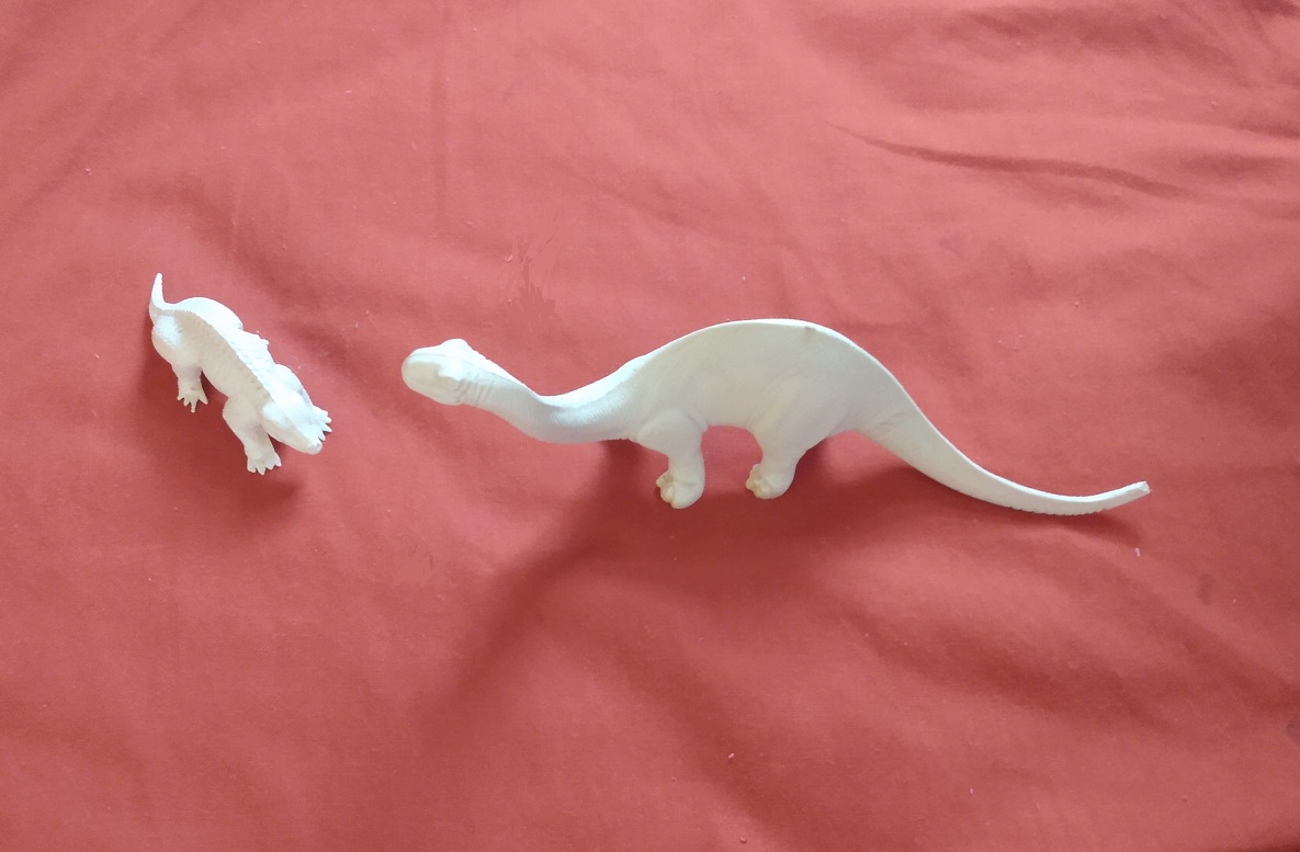 MARX DINOSAUR TEST SHOTS