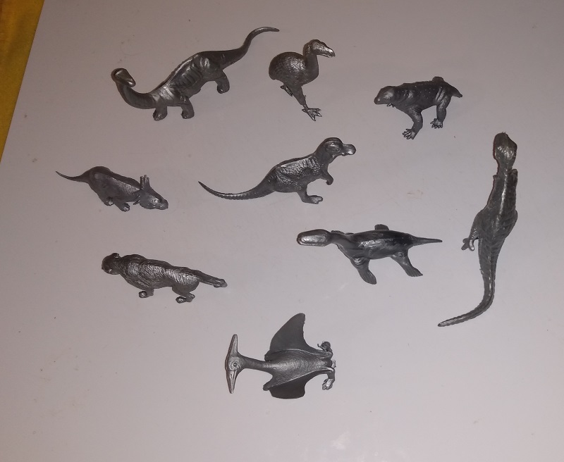 MPC SILVER DINOSAURS