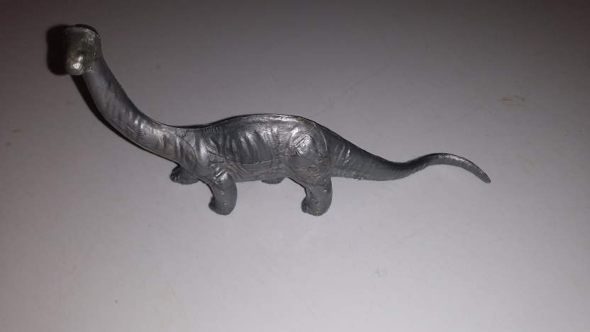 MPC SILVER BRONTOSAURUS