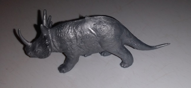 MPC SILVER STYRACOSAURUS