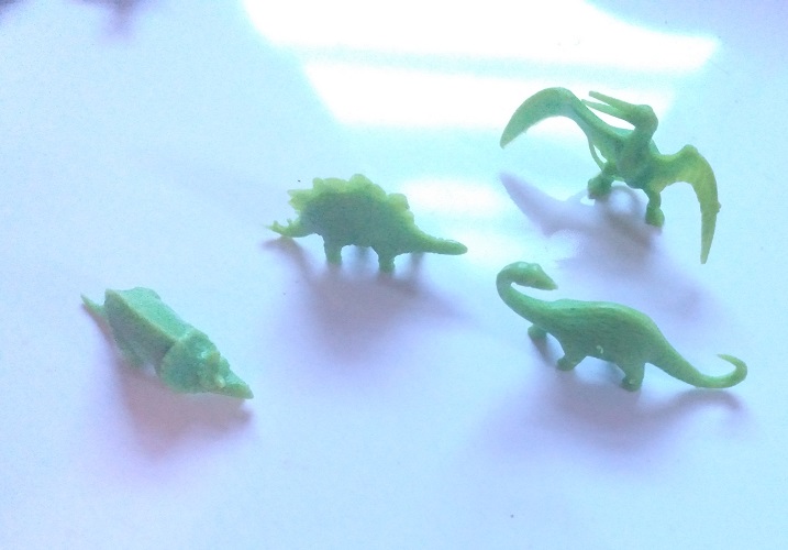 BRIGHT GREEN AJAX DINOSAUR COPIES