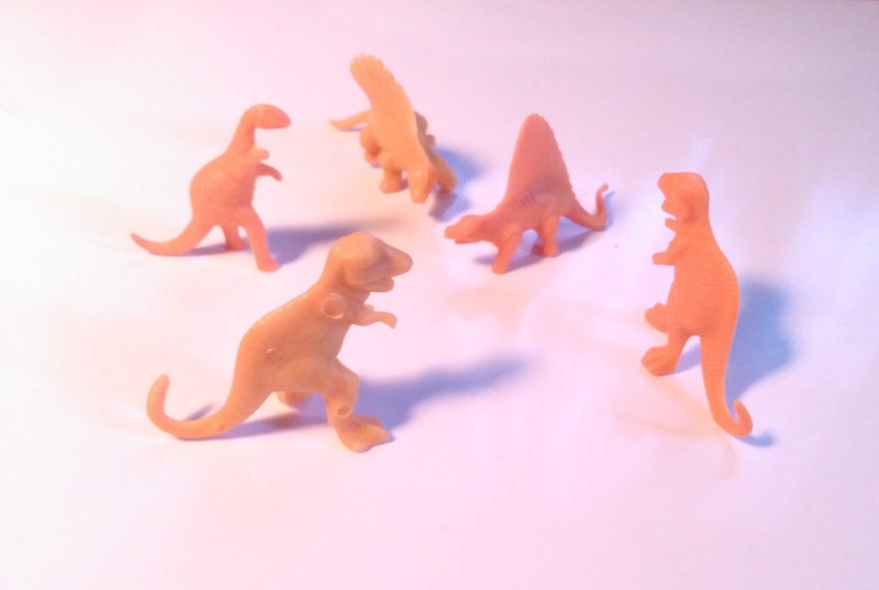 ORANGE AJAX DINOSAUR COPIES