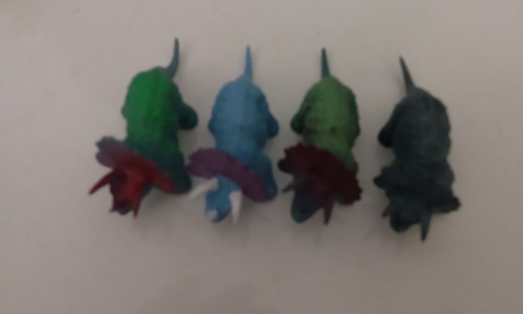 FOUR INPRO TRICERATOPS