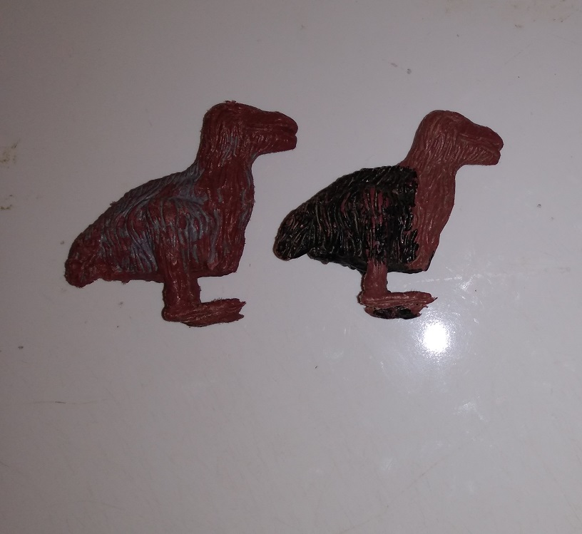 WHITE POST DIATRYMA FIGURE