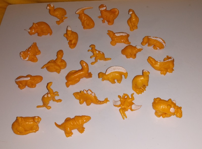 PANOSH DARK YELLOW DINOSAURS