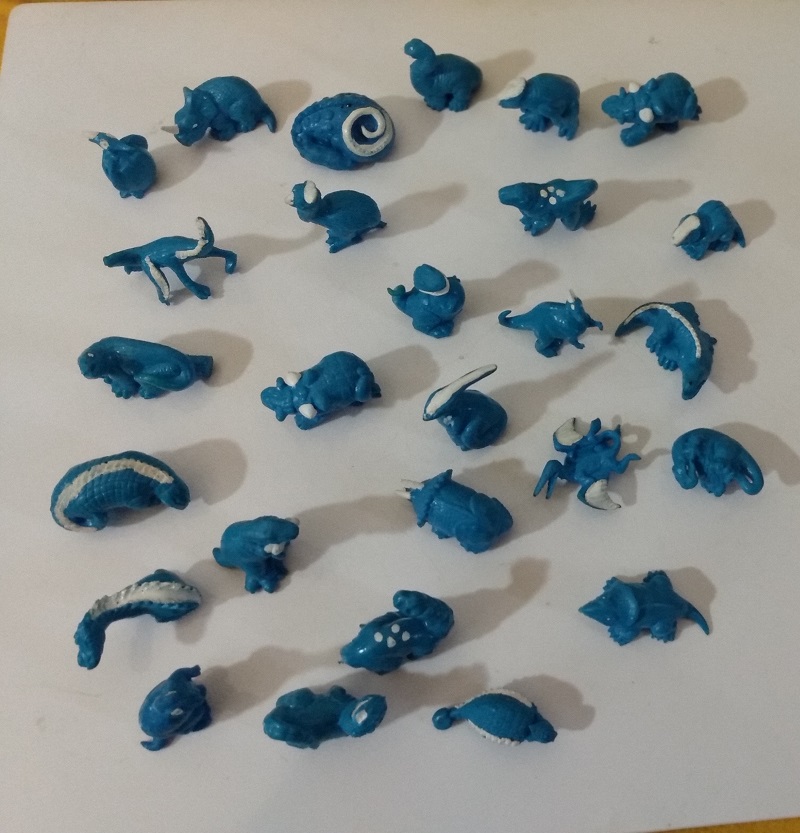PANOSH BLUE DINOSAURS