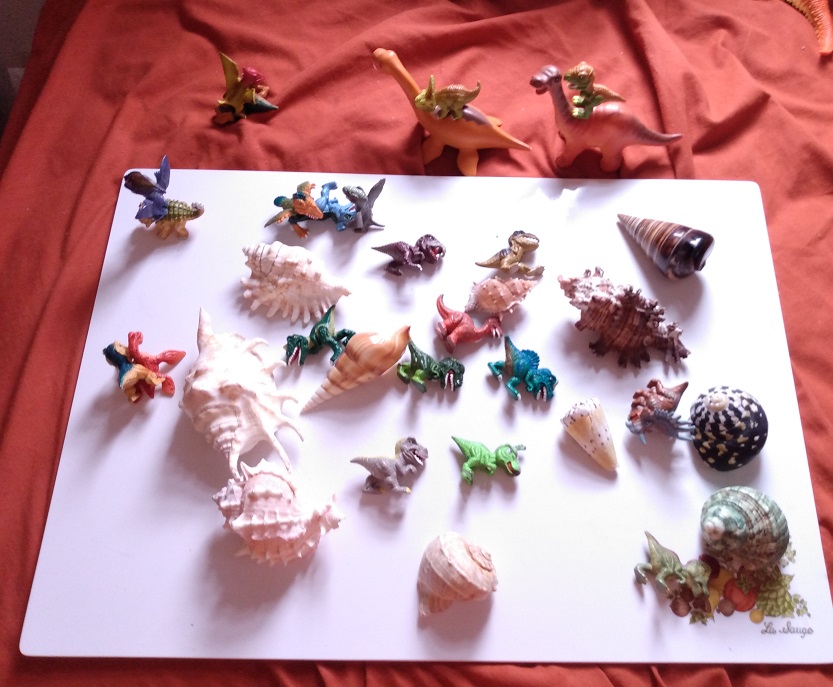 TRYING TO RESCUE THE DROWNING DINOSAURS