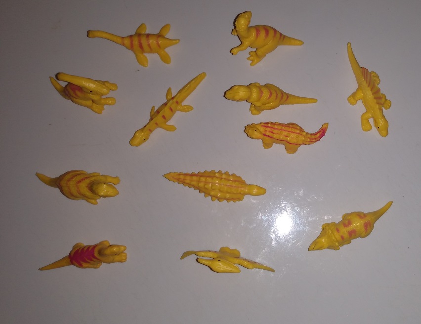 MY YELLOW NEON DINOSAURS