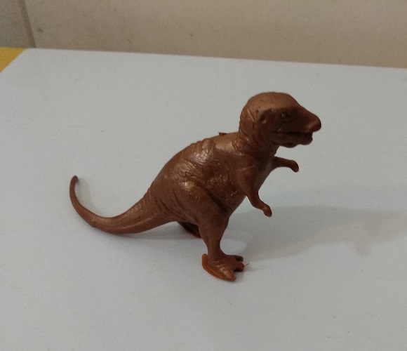 SINCLAIR/DFC LARGE GOLD TYRANNOSAURUS