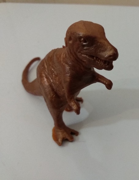 SINCLAIR/DFC LARGE GOLD TYRANNOSAURUS
