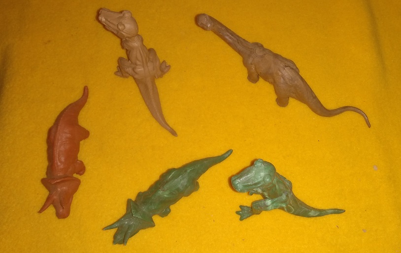 GROUP OF TIMPO DINOSAURS