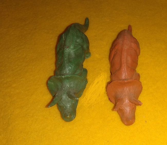 TWO TIMPO TRICERATOPS