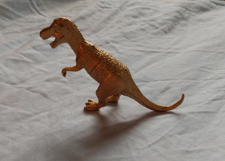 GOLD TYRANNOSAURUS