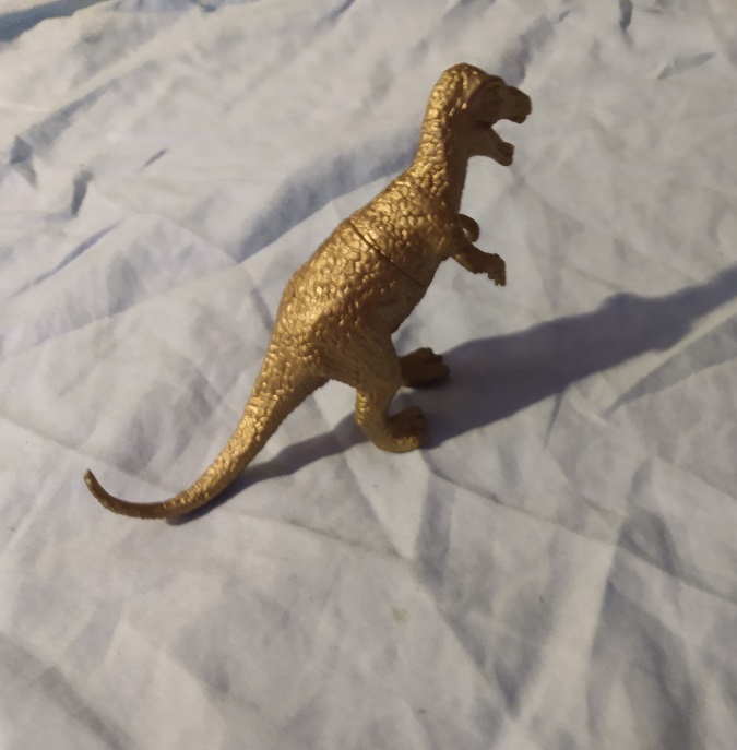 GOLD TYRANNOSAURUS