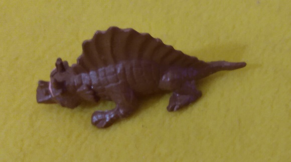 CRETACEOUS TIMES BROWN DINOSAUR