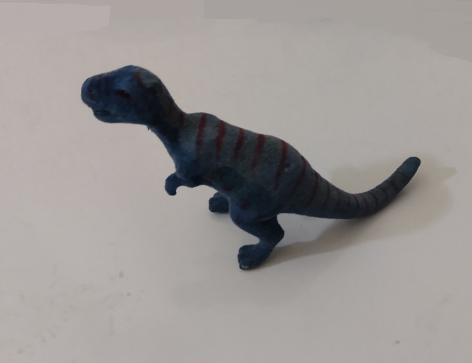 FLOCKED TYRANNOSAURUS