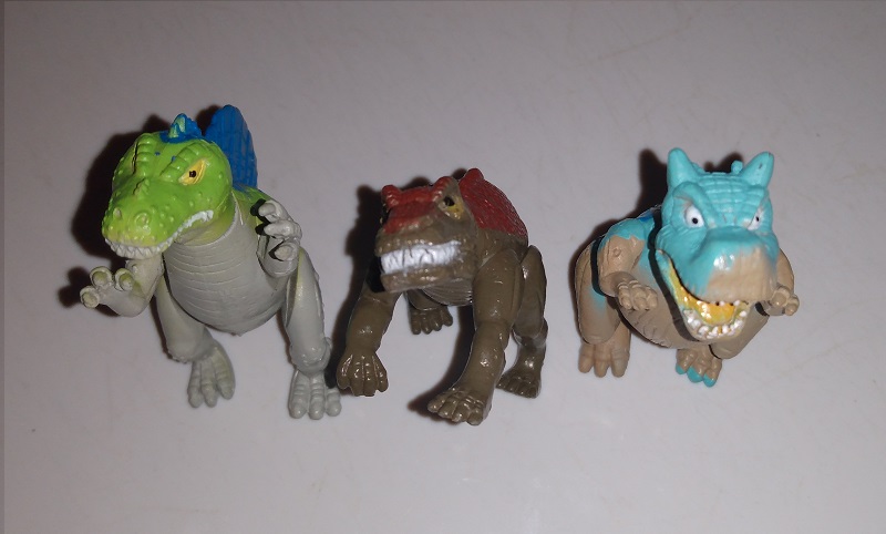 THREE MOOSE BRAND DINOSAURS