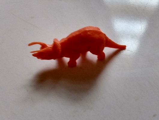 ORANGE TRICERATOPS