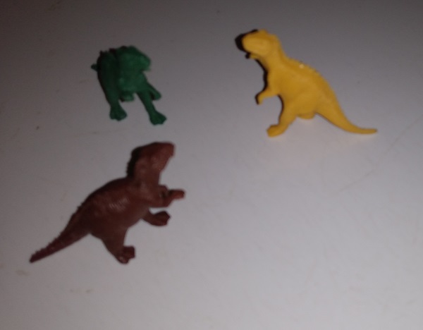 THREE MEGALOSAURUS