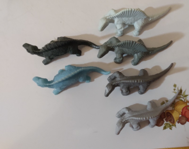 SIX PACK OF DIMETRODONS