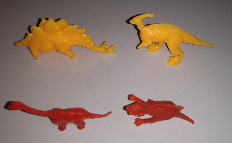 FOUR MIX SPECIES DINOSAURS