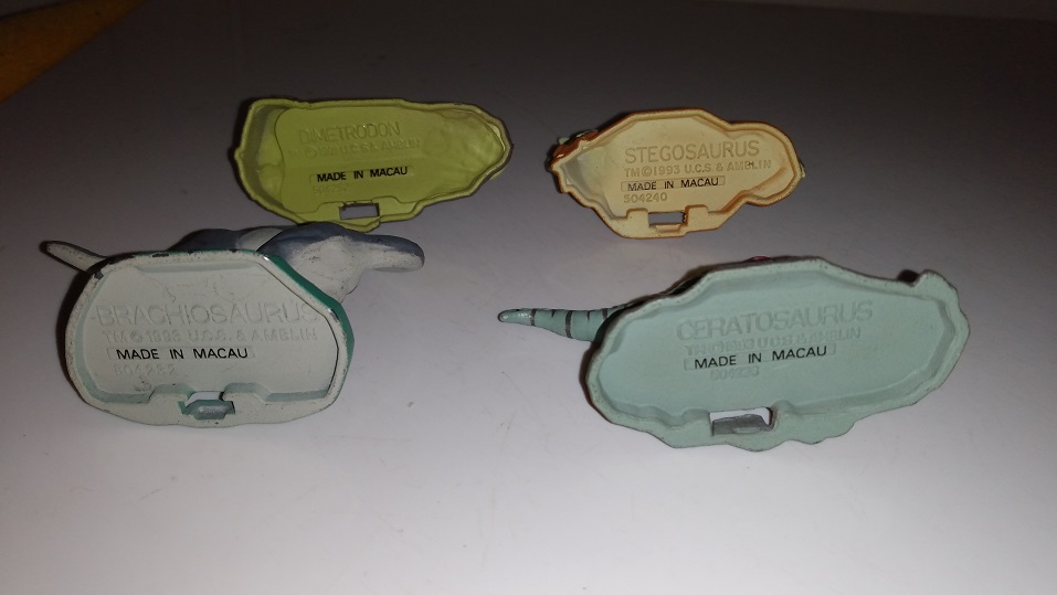 AMBLIN METAL DINOSAURS