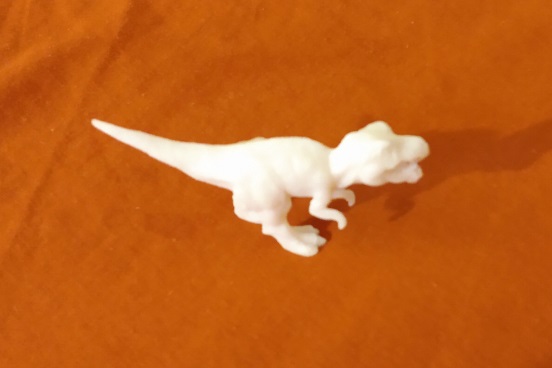SMALL WHITE TYRANNOSAURUS