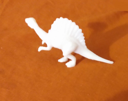 SMALL WHITE SPINOSAURUS