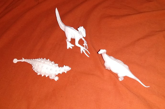 WHITE DINOSAURS