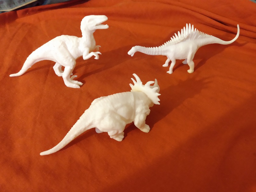 WHITE DINOSAURS