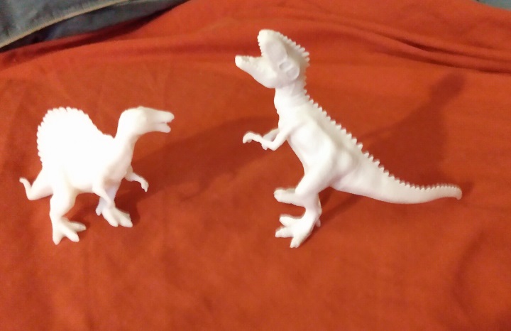 WHITE DINOSAURS