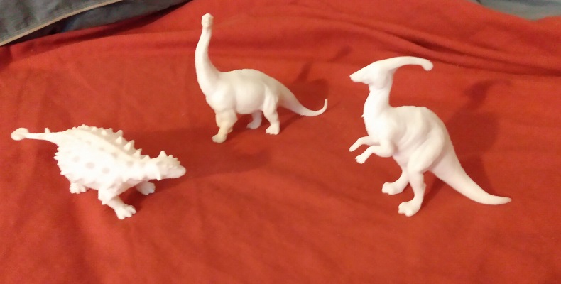WHITE DINOSAURS