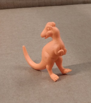 PASTEL COLORED DINOSAUR