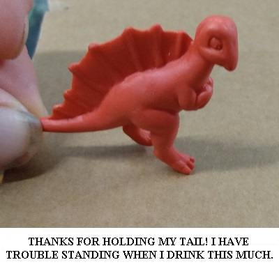 PASTEL COLORED DINOSAUR