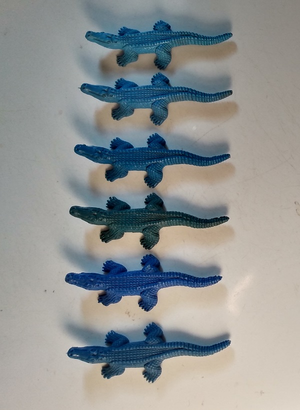 SIX BLUE MPC GATORS