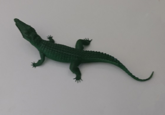 BIG RUBBER ALLIGATOR