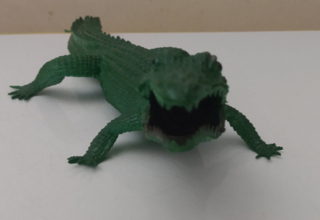 BIG RUBBER ALLIGATOR