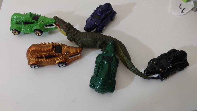 GATORS AND CROCS PLAYING