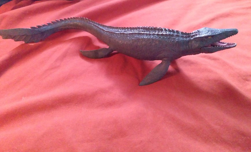 GATOR LOOKING MOSASAURUS