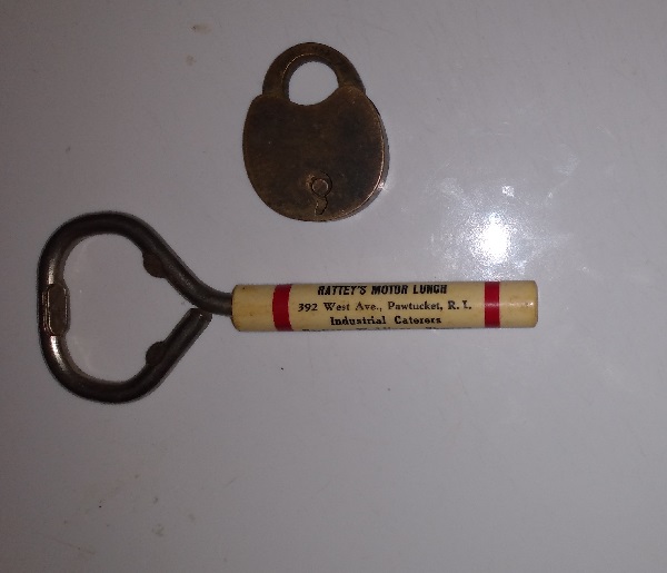 BOTTLE OPENER AND LOCK