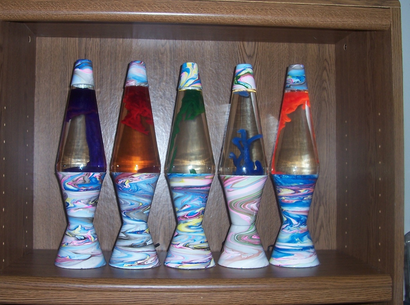 SWIRL LAVA LAMPS