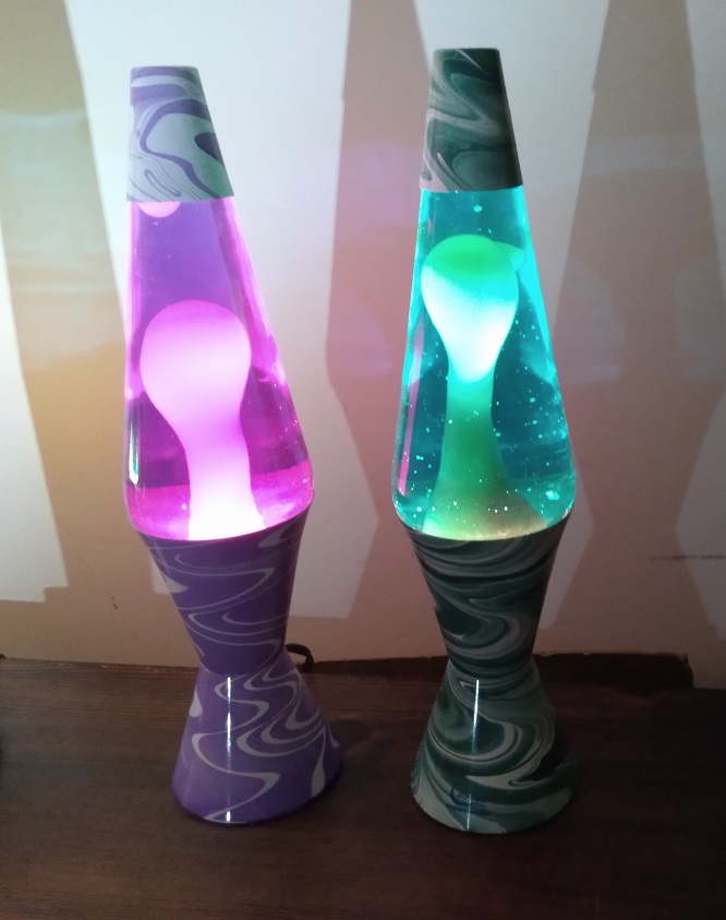 SWIRL LAVA LAMPS
