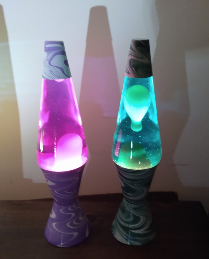 SWIRL LAVA LAMPS