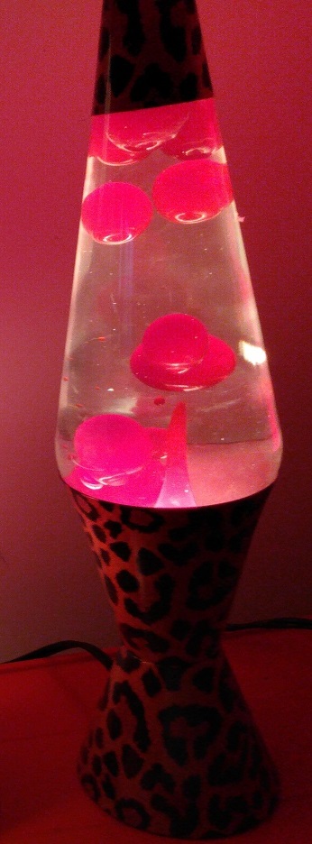 LEOPARD LAVA LAMP