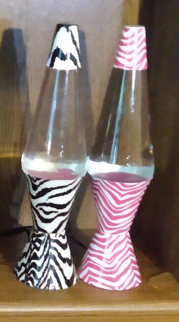 ZEBRA LAVA LAMPS