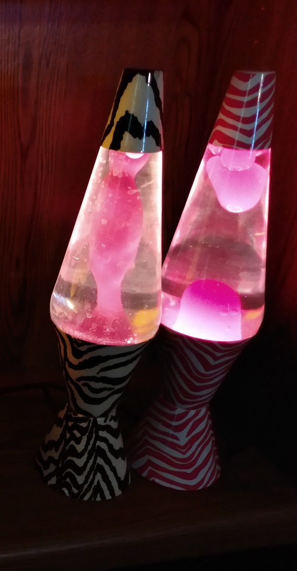 ZEBRA LAVA LAMPS